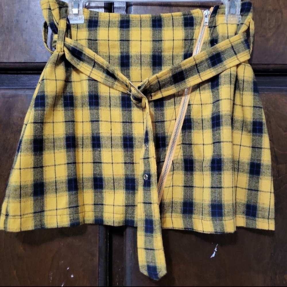 Plaid Skirt